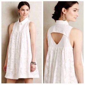 Anthropologie HD In Paris White Dress Summer Cruis